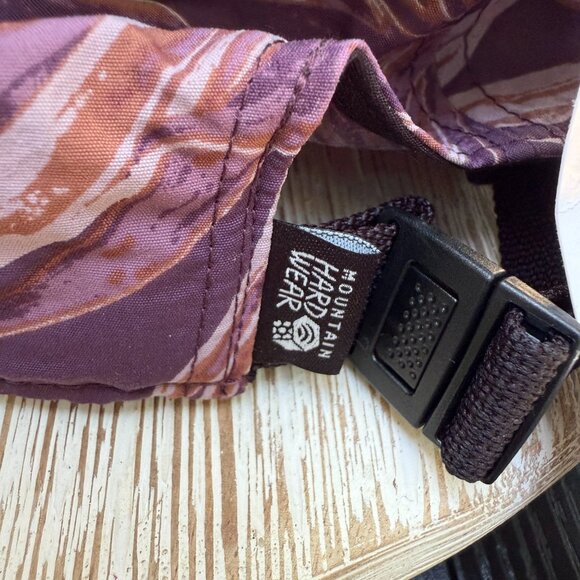 Mountain Hardwear Stryder Trek Sun Hat Unisex Men's Women's One Size Purple Cap - Picture 8 of 13